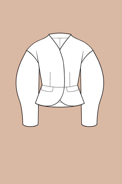 Выкройка жакета. Коллекция «Пятница»_normal