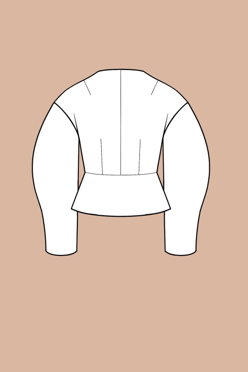 Выкройка жакета. Коллекция «Пятница»_normal