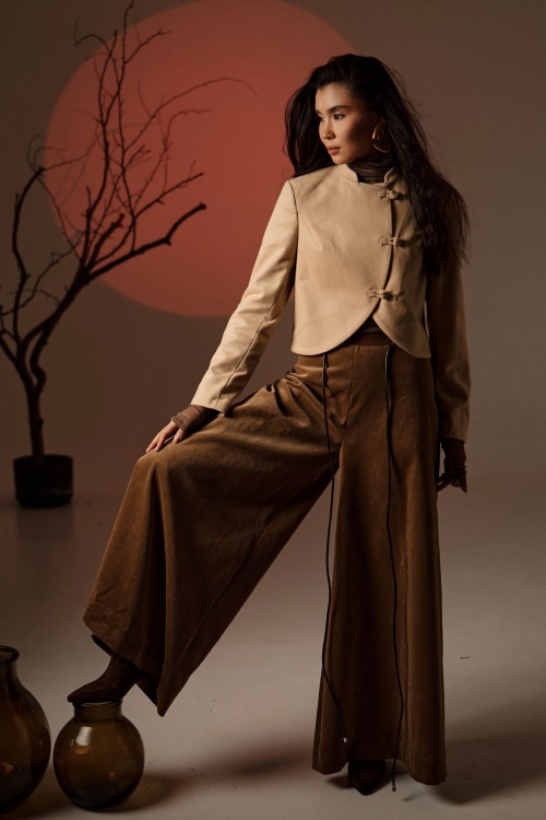 Выкройка юбки-брюк. Коллекция в азиатском стиле «Икигай»_normal