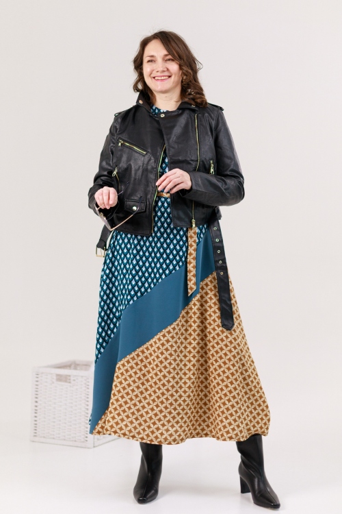 Выкройка асимметричного платья. Коллекция «Пятница»_normal