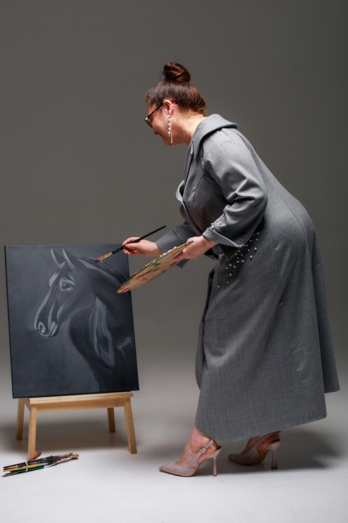 Выкройка платья-жакета. Праздничная коллекция «Джоконда»_normal