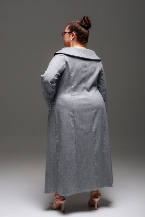 Выкройка платья-жакета. Праздничная коллекция «Джоконда»_normal