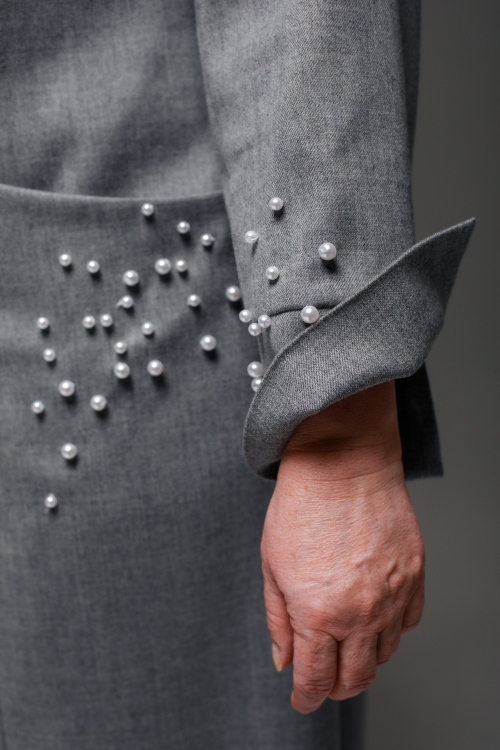 Выкройка платья-жакета. Праздничная коллекция «Джоконда»_normal