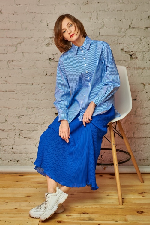 Выкройка плиссированной юбки «Мишель»_normal