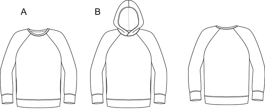 Выкройка мужской толстовки реглан. Технический макет худи. Технический эскиз худи с капюшоном. Толстовка схематично. Лекало мужской толстовки.